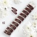 Заколка тік-так вишнева fasion 1-45