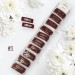 Заколка тік-так вишнева fasion 1-45