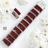 Заколка тік-так вишнева fasion 1-45